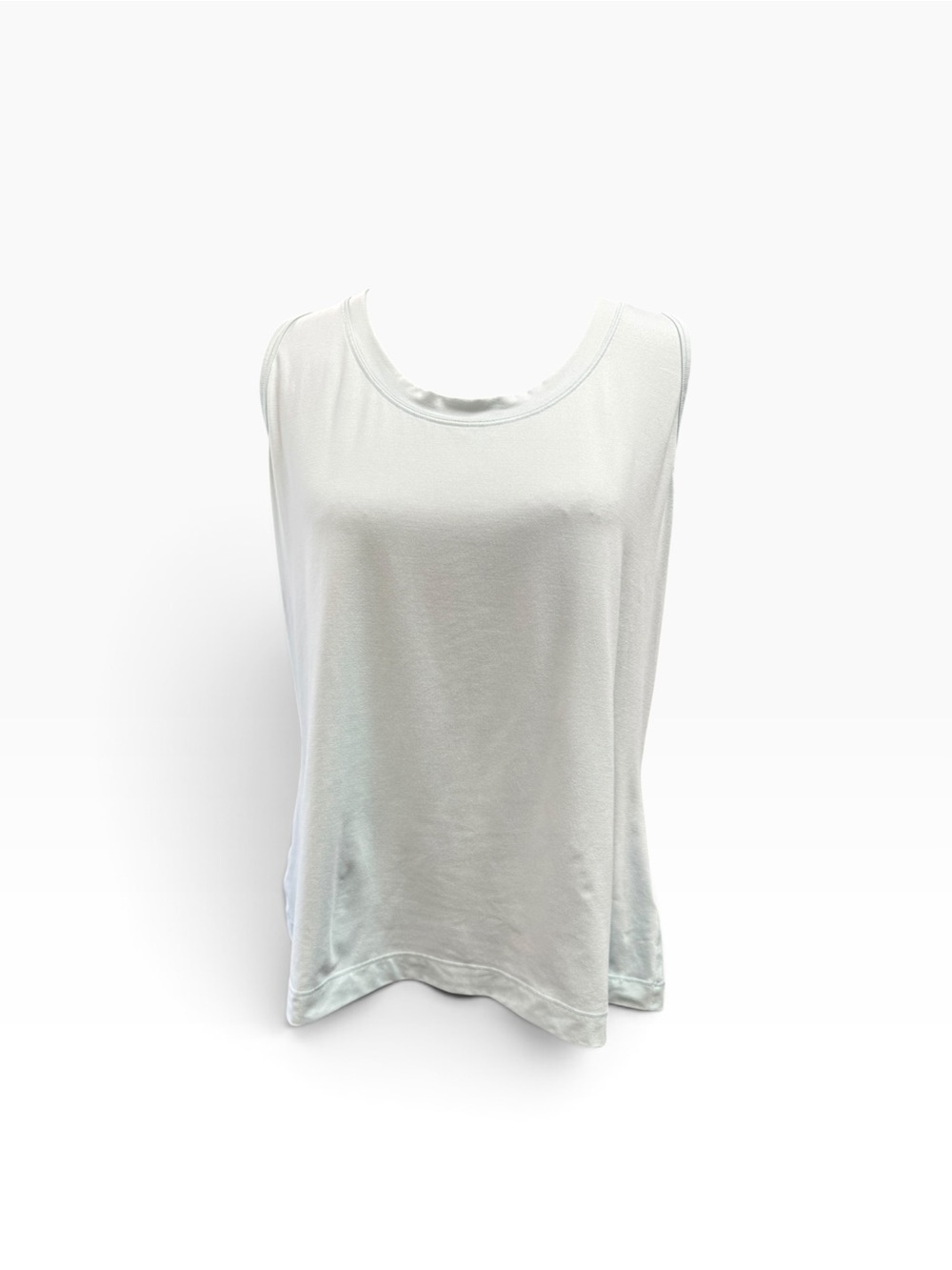Athleta Women’s 1X Light Blue Racerback Keyhole Tank Top Relaxed Fit